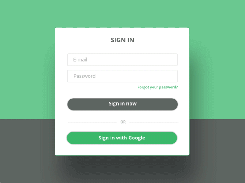 Floating Input Labels by Shpetim Ujkani on Dribbble