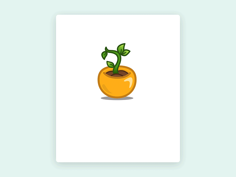 Something's Growing android animation app flowers illustration ios motion