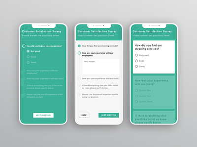 Surveys customer feedback mobile questionnaire survey ui ux