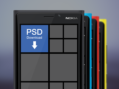 Freebie PSD: Nokia Lumia 920