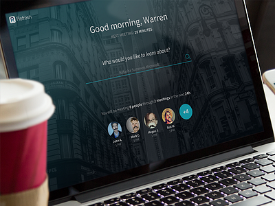 Refresh for Web - Home design landing meeting page refresh schedule site ui ux web wlebovics