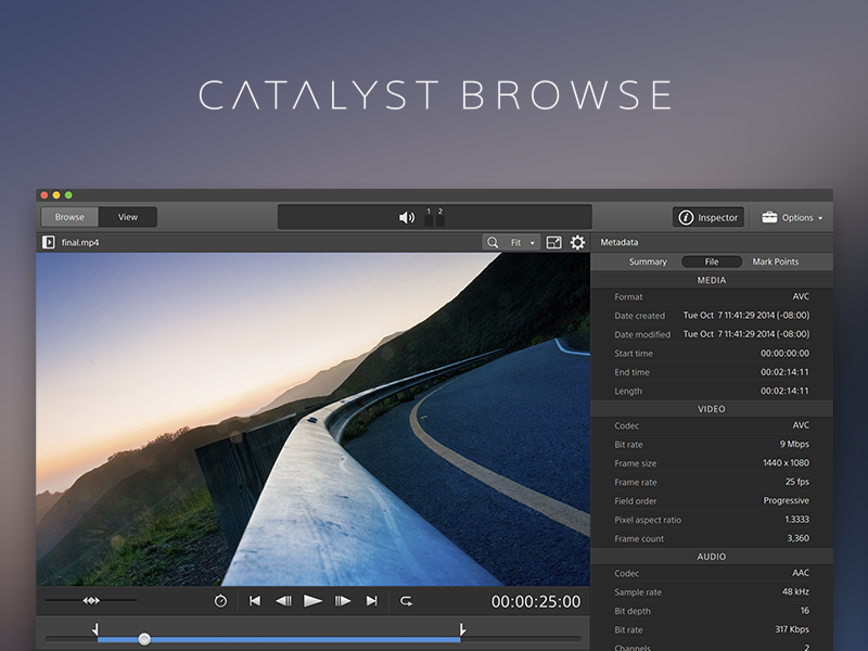 Sony Catalyst Production Suite 2023.2.1 instal the last version for windows