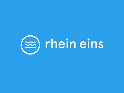 rhein eins aperçu branding event location logo logotype