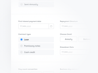 Financial form