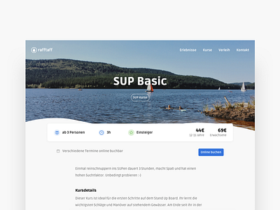 Booking Page