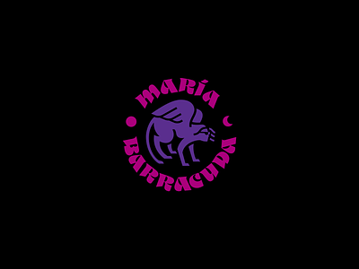 Maria Barracuda Logo branding design imagotype logo logodesign logotype pop rock typography