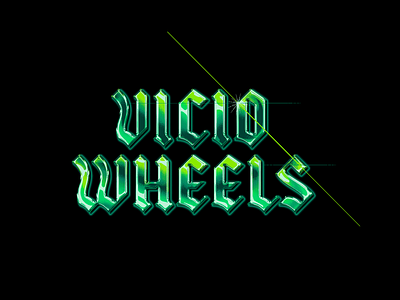 Vicio Wheels Chrome Logo