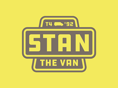 Stan The Van - logo campervan ddc industrial logo