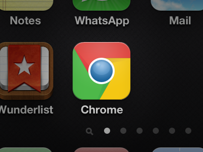 New icon for Chrome iOS app chrome google icon ios retina