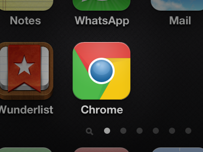 New icon for Chrome iOS