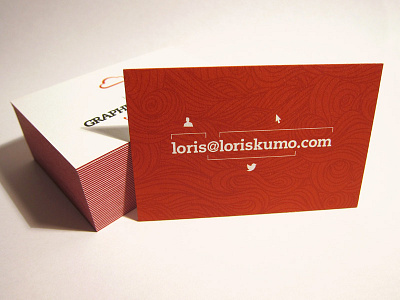 Business cards update business business cards caecilia cards cloud email icons logo luxe moo pattern print red typography