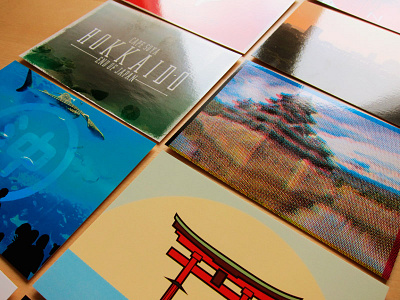 Journey Through Japan postcards