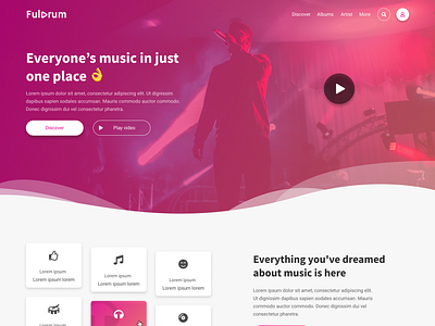 Fuldrum, fictional web design