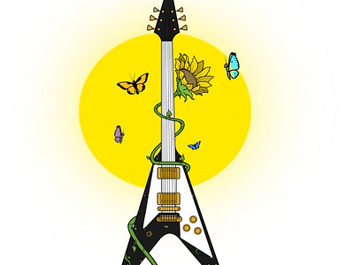 Hendrix animation design illustration