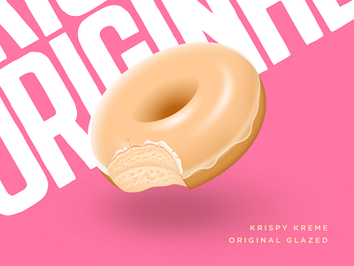 Krispy Kreme original glazed doughnut doughnut krispy kreme