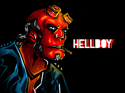 hellboy дизайн иллюстрация персонаж