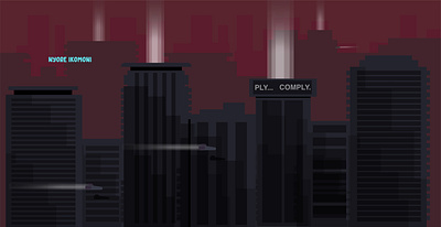 Sci-Fi City | Comply animation art design digital 2d digitalart flat future illustration scifiart