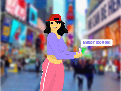 Exploring NYC animation art design digital 2d digitalart flat illustration