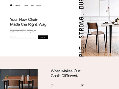 Promo Website for a Truly Good Chair by Levon Saribekyan for Zajno on ...