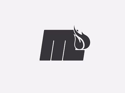 ML Logo branding design flat logo vector