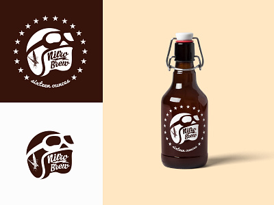 Nitro Brew - Logo branding design flat logo vector