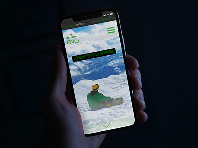 Evo redesign concept app evo iphonex mobile version online store outdoor store redesign snowboarding ui user experience user interface ux