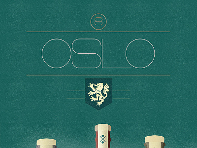 Oslo (Free Font) alphabet color colour experimental font free graphic illustration letters typography