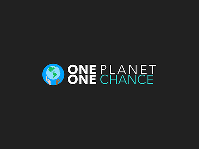 One Planet One Chance - Earth Day branding design earth day environment icon illustration logo mother nature one planet one chance pixelmator planet typography vector web