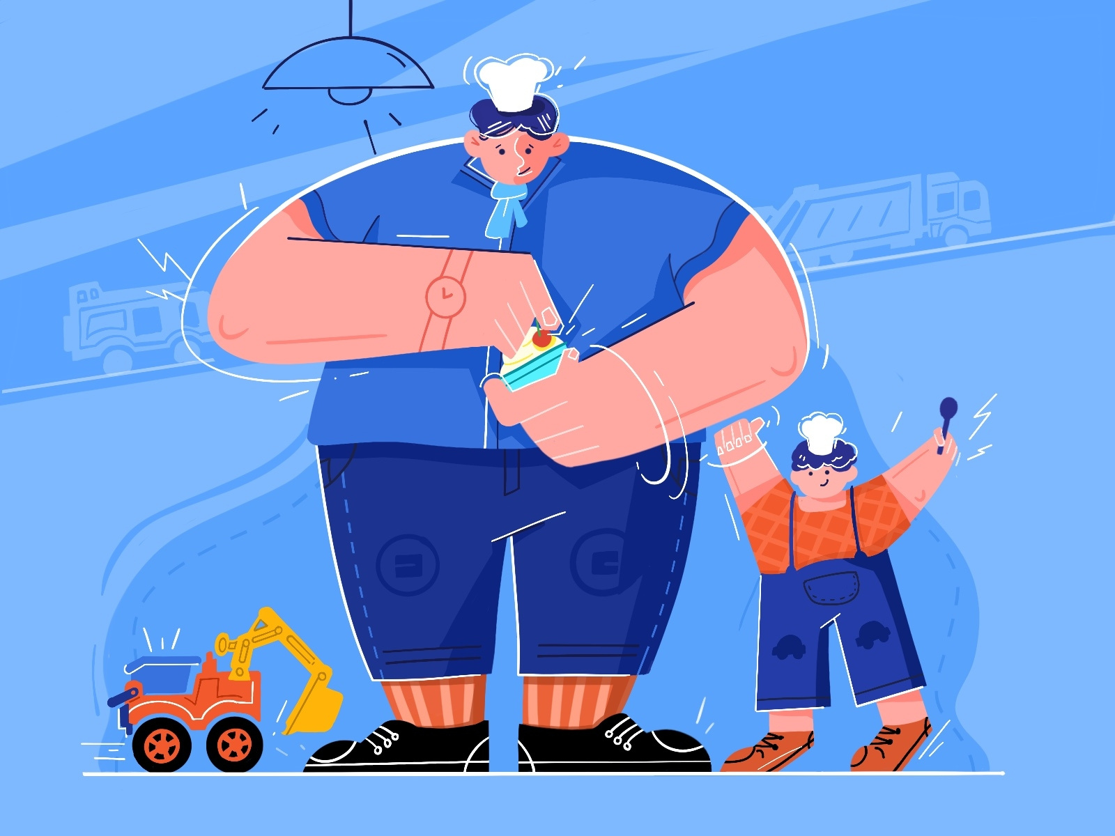 Dribbble father.jpeg by Mumusen
