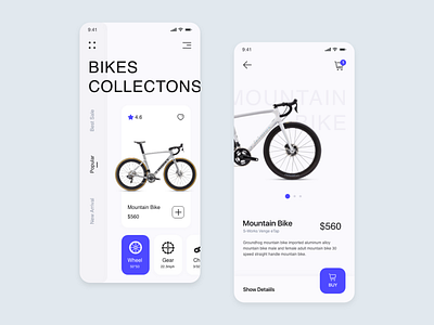 bikes app ui