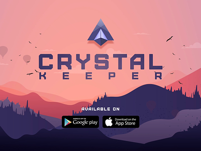 Crystal Keeper - An Unity Game adobe photoshop animation creative design game games mobile game ui unity unity game unity3d ux vector