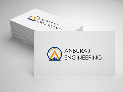 Anburaj- Branding. branding creative design earth engineering illustration logo machine vector