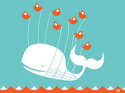 Lifting A Dreamer (aka. Twitter Fail Whale) 404 error fail whale failwhale media social tweets twitter whale yiying lu yiyinglu