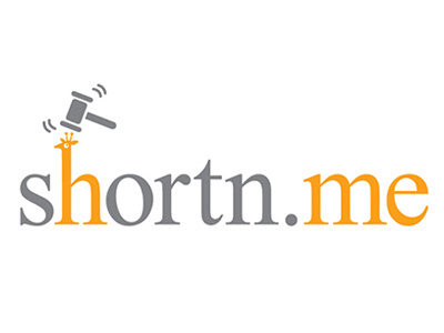 Logo Design for shortn.me - an Online URL Shortener Site