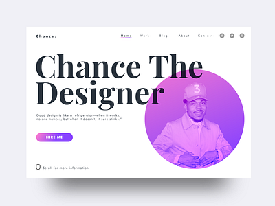 Chance The Designer