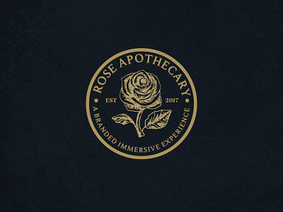Rose Apothecary Tribute branding design illustration illustrator cc logo