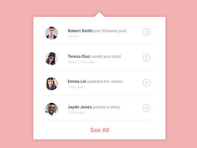 Daily UI Activity Feed