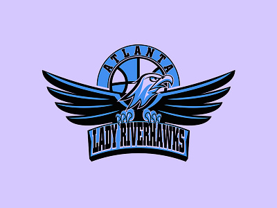 Atlanta Lady Riverhawks logo
