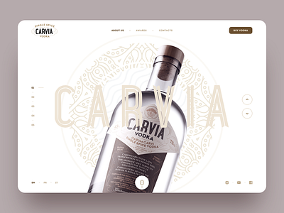 Carvia – Hero Block alcohol artisanal bottle carvia caviar craft drinking france handmade russia spice vodka