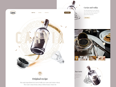 Carvia – Landing page