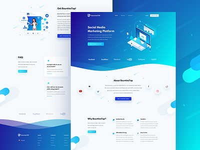 BountiesTop Landing Page