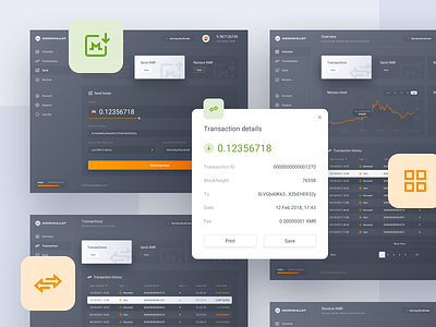 MoonWallet – Behance Presentation