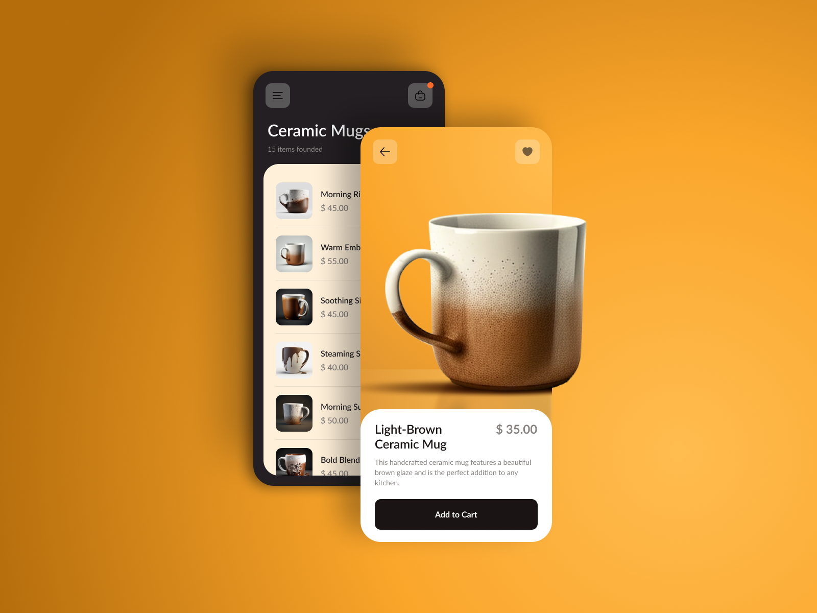 Concept of ceramic online store by Lera Tkacheva on Dribbble