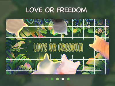 LOVE OR FREEDOM