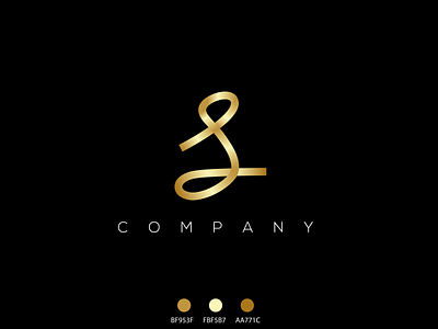 Stylish S Letter Logo Design