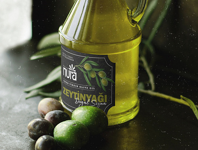 NURA Olive Oil Packing ali shirdastian brand identity branding design graphic design logo packing persian visual identity علی شیردستیان