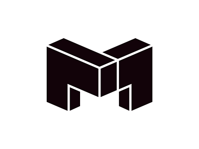 Letter M Exploration for Construction Company design letter letter m logo minimal vector
