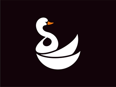 Swan Ramen Logo branding design logo minimal ramen swan vector