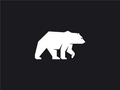 Bear Logo bear branding camping design grizzly illustration logo minimal outdoor polar vector