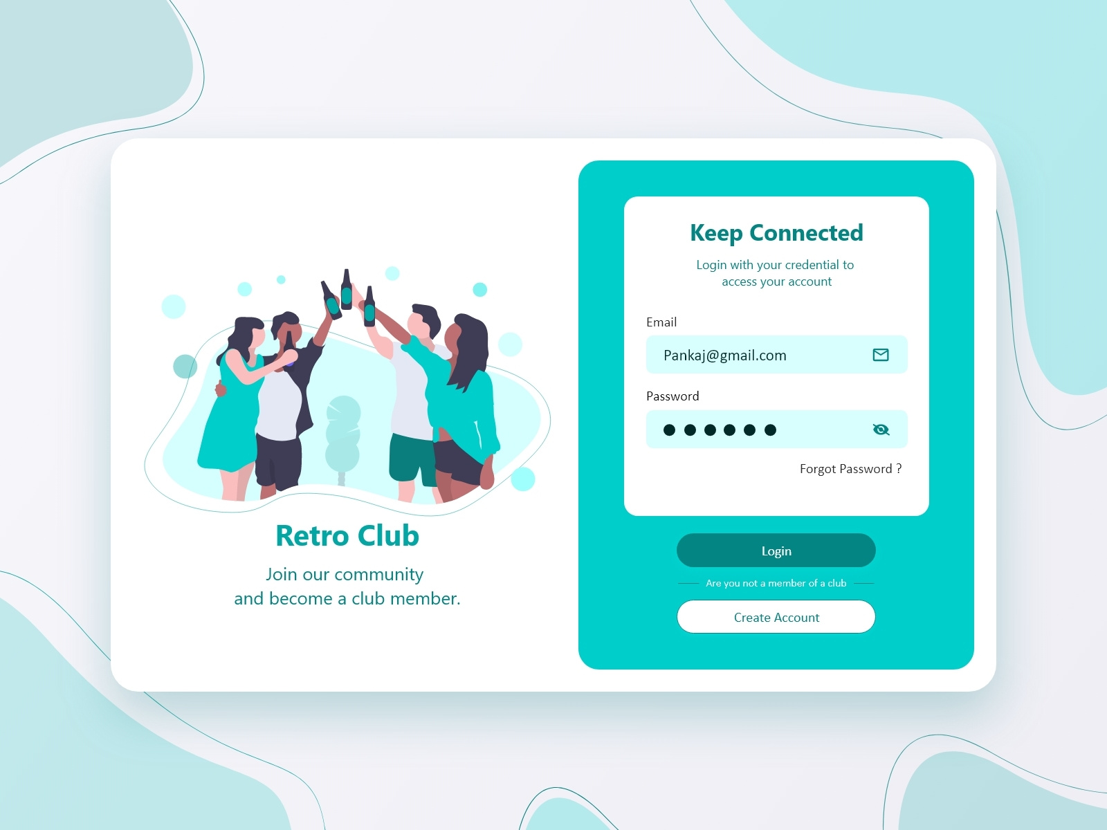 Login Page Adobe Xd User Interface Design Login Form By Pankaj Suthar On Dribbble 1927